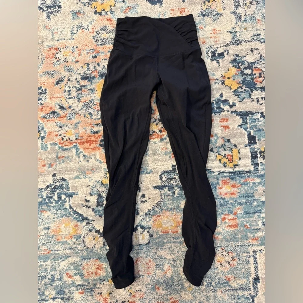 Lululemon Align High Rise Ruched Leggings  Size 4